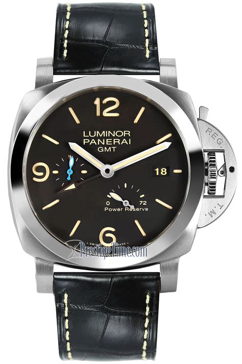 panerai luminor power reserve for sale|Panerai Luminor gmt 44mm.